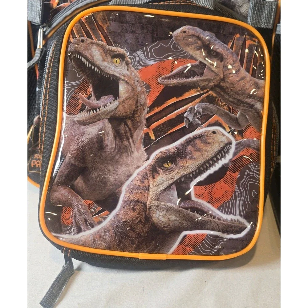 Jurassic World dinosaur photos zippered